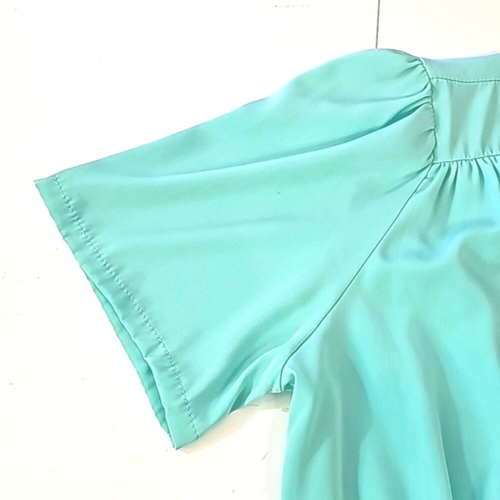 Gabriella Rocha Aqua Mini Dress - Picture 4 of 11